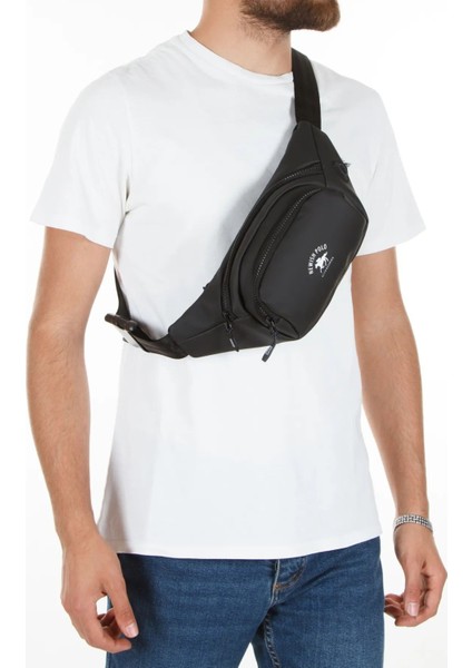 Yumuşak Deri Siyah Çapraz Çanta, Çok Amaçlı ve Rahat Kullanım