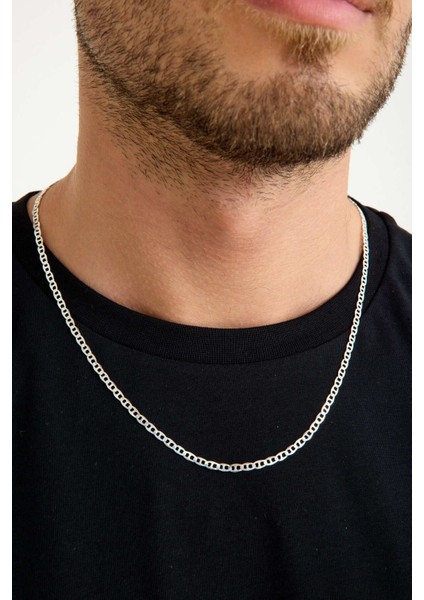 925 Ayar Gümüş Unisex Barlı Kolye 3 mm 60 cm fiyatları