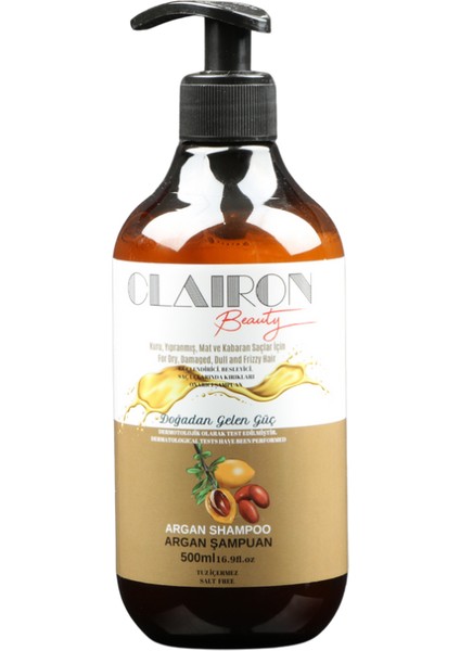 Argan Doğal Şampuan 500 ml