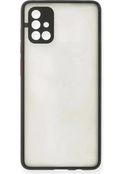 Samsung Galaxy A71 Kılıf Montreal Silikon Kapak - Siyah fiyatları