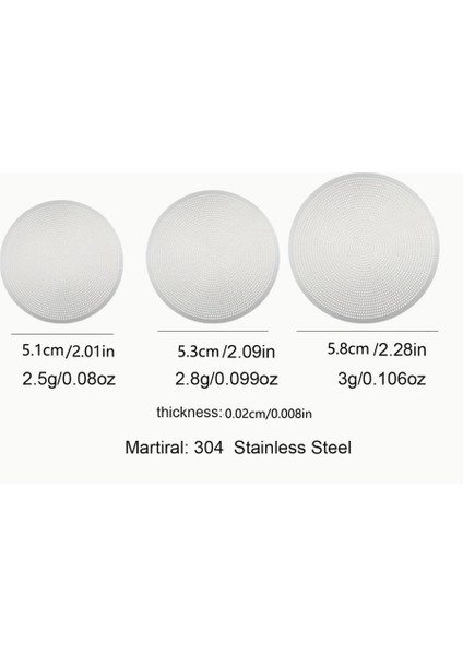 58MM Espresso Puck Ekranı modelleri