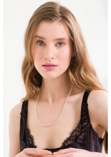 925 Ayar Gümüş Unisex Doc Zincir Kolye 4.00 mm