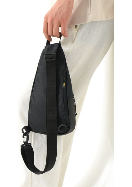 Siyah Unisex Göğüs Çapraz Çanta, Şık ve Pratik Günlük Kullanım Için indirimleri