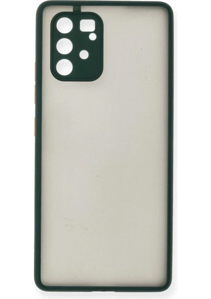 Samsung Galaxy A91 / S10 Lite Kılıf Montreal Silikon Kapak - Yeşil fiyatları