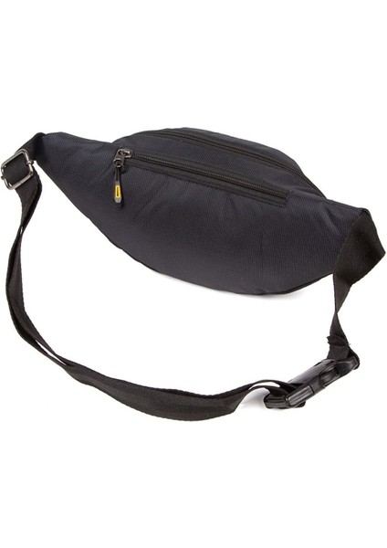 Su Geçirmez Unisex Çanta, USB Çıkışlı, Omuz ve Bel Kullanımına Uygun, Siyah fırsatları