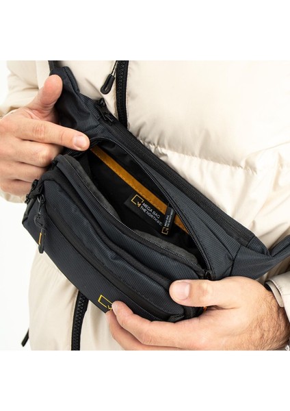 Siyah Bel ve Göğüs Çantası, Şık ve Kullanışlı Tasarım, Rahat Taşıma Seçeneği fiyatları
