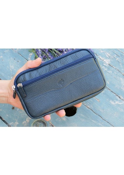 Lacivert Hakiki Dana Derili Erkek Çanta ve Kemer Seti modelleri