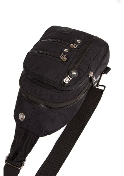 Siyah Rahat Taşıma Çantası, Günlük Kullanım Için Şık ve Hafif Tasarım