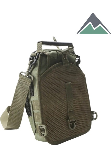 Haki Renkli Çok Amaçlı Taktikal Çanta, Dayanıklı ve Şık Tasarım fiyatları