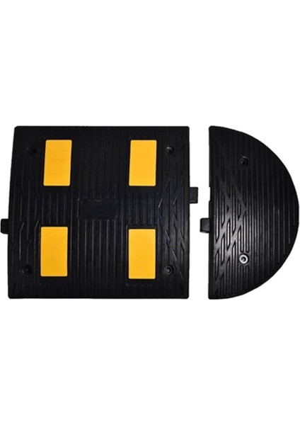 Reflektifli Kauçuk 4 Bantlı Hız Kesici Kapağı, Yol Kasisi 50 x 30 x 4 cm fiyatları