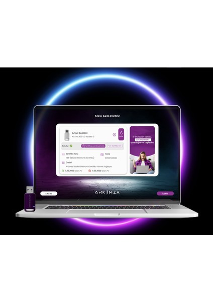 Arkimza E-Imza 2 Yıl Tak / Aktive Et / Kullan fırsatları
