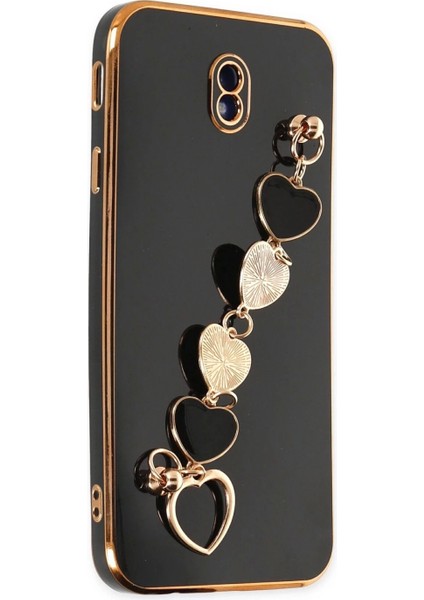 Samsung Galaxy J7 Pro / J730 Kılıf Esila Silikon - Siyah