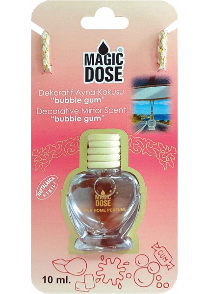 Autokit Magic Dose Dekoratif Ayna Kokusu Buble Gun 10ML