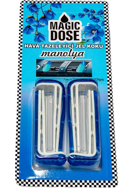 Autokit Magic Dose Hava Temizleyici Jel Koku Manolya