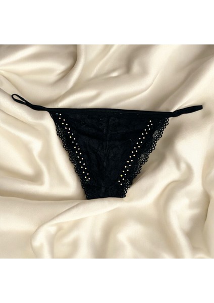 Taş Işlemeli Dantelli Destekli Sütyen Takımı modelleri