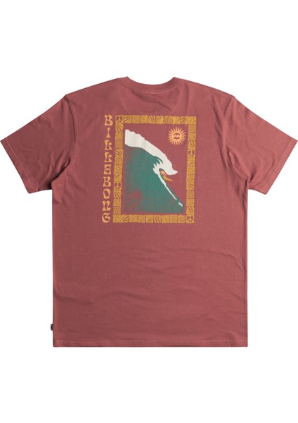 Side Shot Tees Erkek Kırmızı Tişört