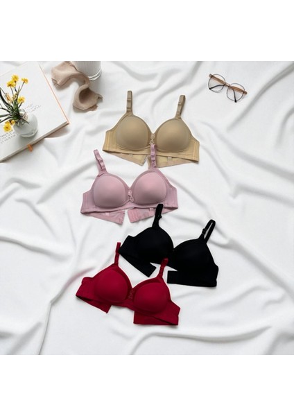 Kadın Ön Desenli Telsiz Dolgusuz C Cup Sütyen fiyatları