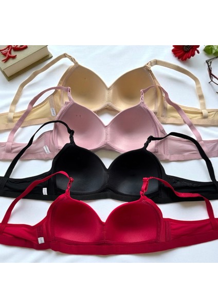 Kadın Ön Desenli Telsiz Dolgusuz C Cup Sütyen modelleri