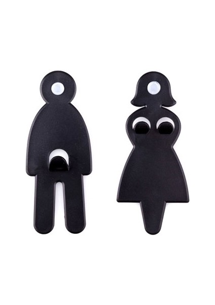 Sevimli Kız ve Erkek Askı Seti (2 Adet) modelleri