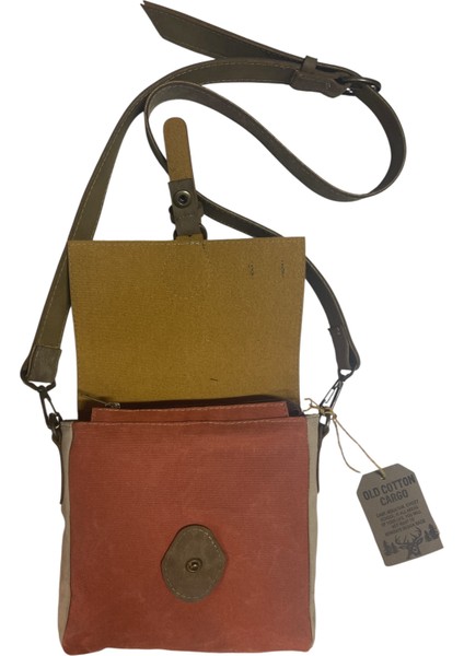 Kaliteli Su Geçirmez Unisex Küçük Kanvas Günlük Postacı Çantası 20 cm x 20 cm indirimleri
