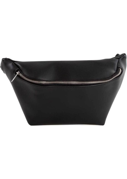 Şık Suni Deri Bel ve Omuz Çantası, Siyah Renkli, Kullanışlı ve Hafif Tasarım modelleri