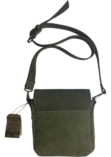 Kaliteli Su Geçirmez Unisex Küçük Kanvas Günlük Postacı Çantası 20 cm x 20 cm