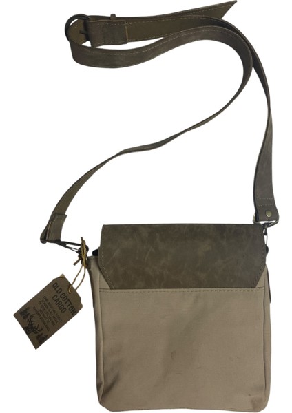 Kaliteli Su Geçirmez Unisex Küçük Kanvas Günlük Postacı Çantası 20 cm x 20 cm