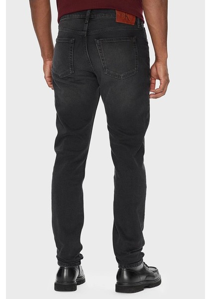 Erkek Daralan Paça Siyah Yıkamalı Siyah Jeans LV04RB754G-846 modelleri