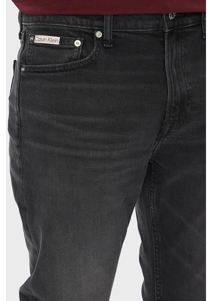 Erkek Daralan Paça Siyah Yıkamalı Siyah Jeans LV04RB754G-846 fırsatları