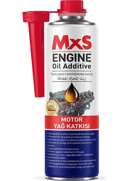 Mxs Motor Yağ Katkısı 300 ml