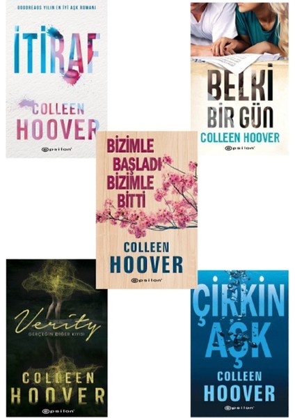 Colleen Hoover 5 Kitap Set