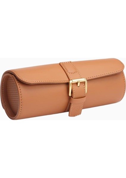 Modalo Genius 3 Saatlik Uhrenrolle, Şık ve Kompakt Deri Seyahat Kutusu