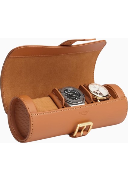 Modalo Genius 3 Saatlik Uhrenrolle, Şık ve Kompakt Deri Seyahat Kutusu fiyatları