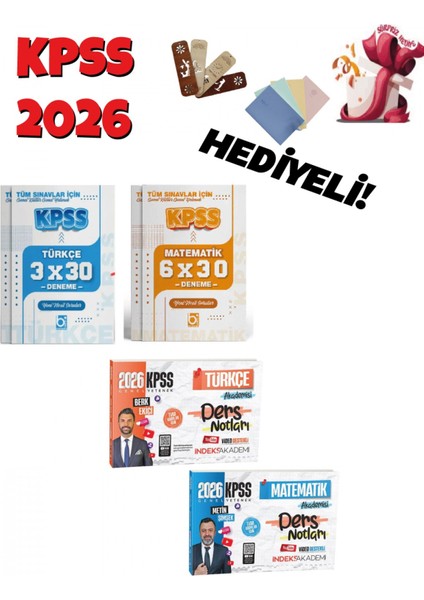 2026 Kpss Genel Yetenek Akademisi Video Ders Notları ve Deneme Se