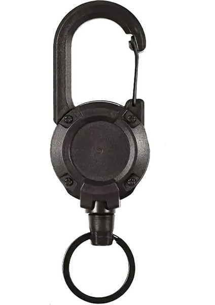 Plastik Gövdeli Büyük Boy Metal Ipli Yaka Kartı Için Yoyo Anahtarlık 1 Adet