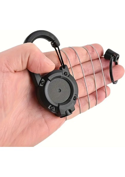 Plastik Gövdeli Büyük Boy Metal Ipli Yaka Kartı Için Yoyo Anahtarlık 1 Adet modelleri