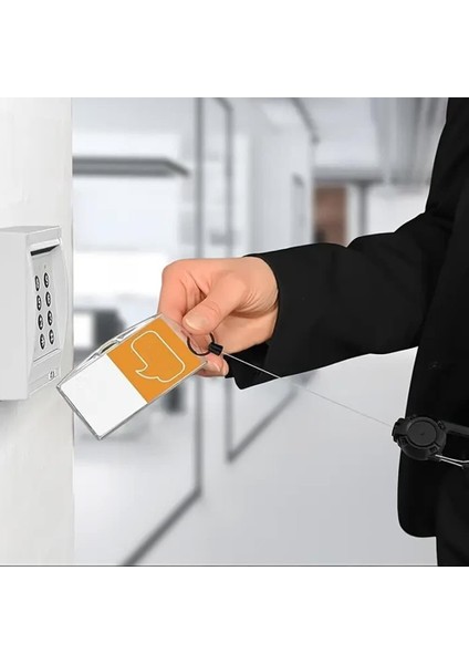 Plastik Gövdeli Büyük Boy Metal Ipli Yaka Kartı Için Yoyo Anahtarlık 1 Adet indirimleri