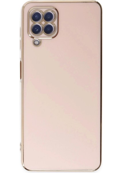 Samsung Galaxy A12 Kılıf Volet Silikon - Pembe fiyatları