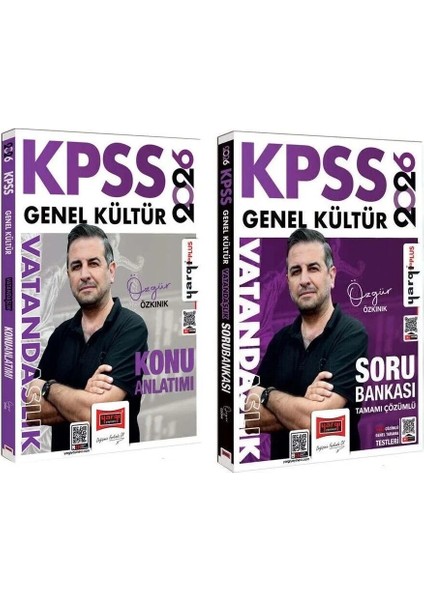 Yargı 2026 Kpss Vatandaşlık Konu + Soru Bankası 2 Li Set - Özgür