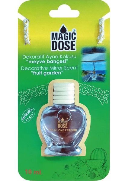 Autokit Magic Dose Dekoratif Ayna Kokusu Meyve Bahçesi 10ML