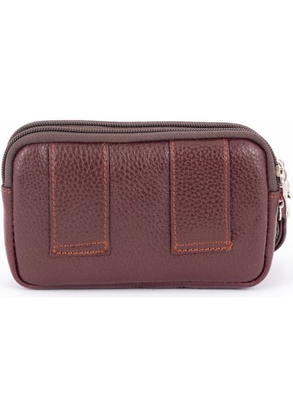 Bordo Hakiki Deri Çok Amaçlı Çanta ve Kemer, Şık ve Dayanıklı Tasarım modelleri