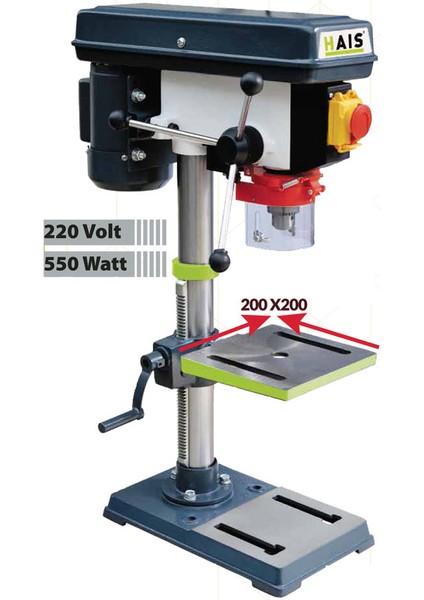 Hais Sütunlu Matkap 16 mm