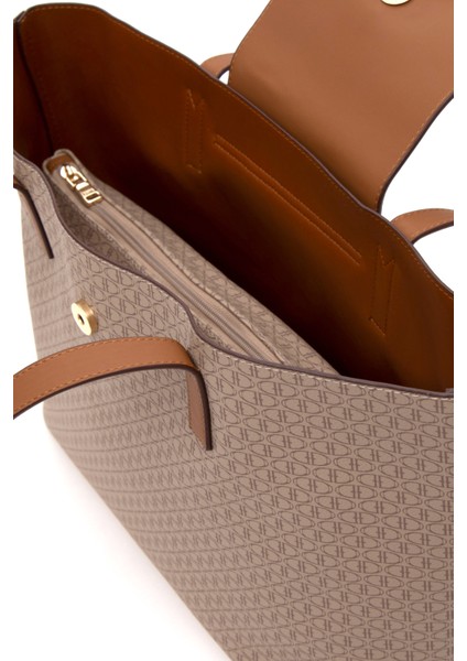 Kadın Koyu Bej Çanta 50293697-Vr088