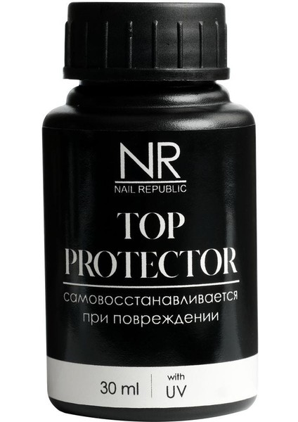 Nail Republic Uv Filtresiz Koruyucu Top Coat Protector 30ML