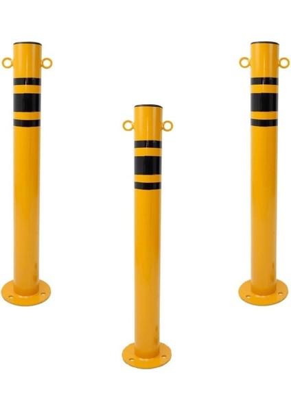 Metal Kulaklı Delinatör Seti Sarı-Siyah 3 Adet