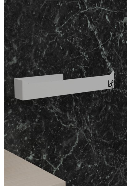 Kağıt Rulo Veya Havluluk, Peçetelik, Yapışkanlı Tasarım Banyo Askısı Beyaz fiyatları