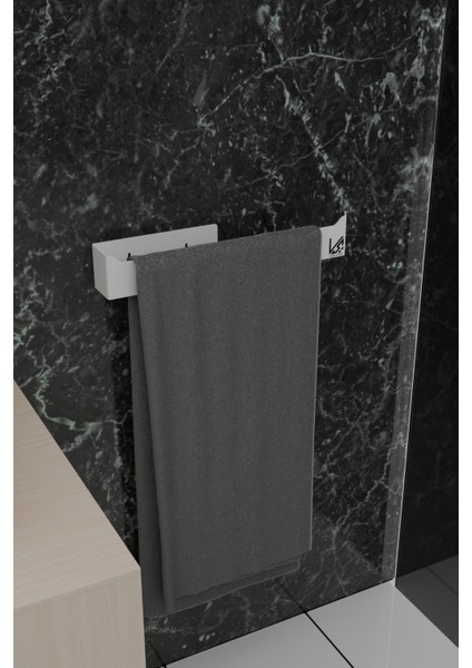 Kağıt Rulo Veya Havluluk, Peçetelik, Yapışkanlı Tasarım Banyo Askısı Beyaz fırsatları