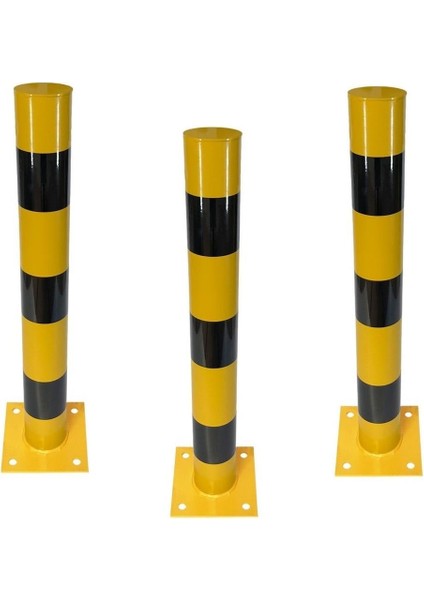 Metal Delinatör Seti Sarı-Siyah 3 Adet