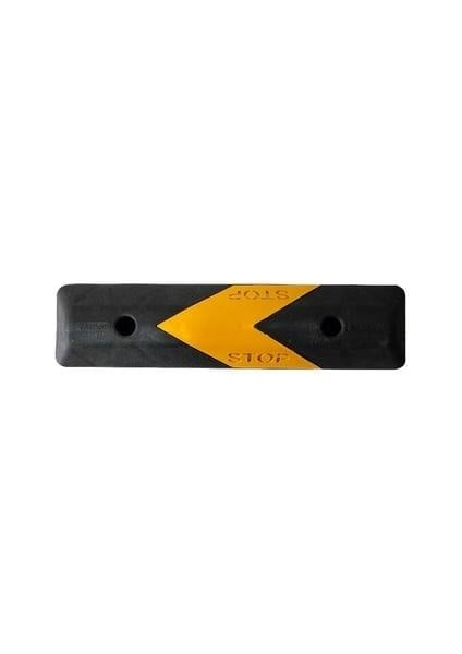 Plastik Oto Park Araç Stoperi 60x15x10 cm Siyah-Sarı modelleri