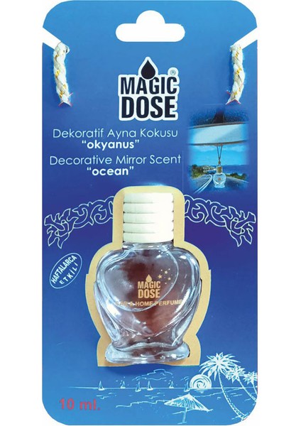 Autokit Magic Dose Dekoratif Ayna Kokusu Okyanus 10ML